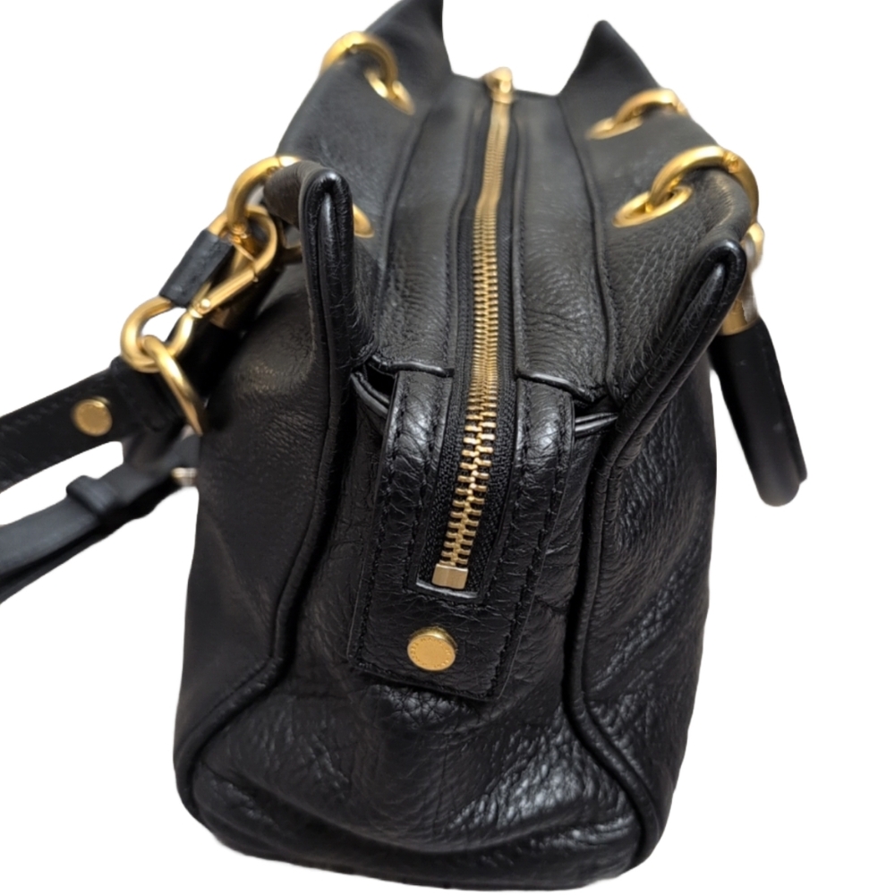 Marc Jacobs Black Leather Handbag - Picture 3 of 11